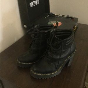 Doc Martens High Heeled Boots
